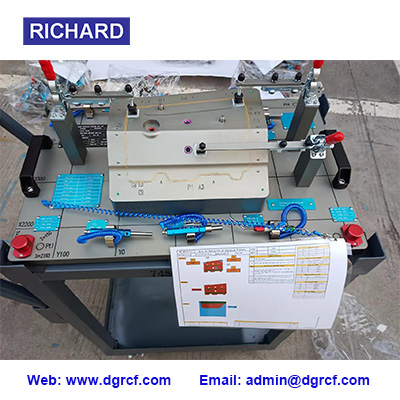 Checking fixture for stamping part